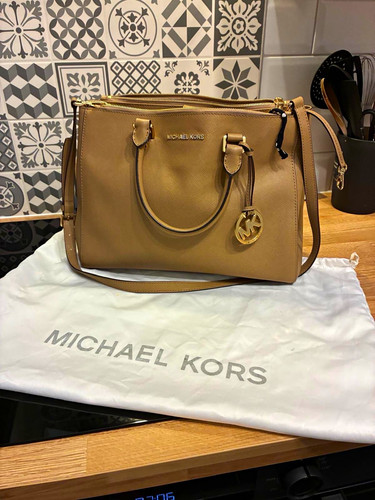 Michael kors selma large beige - large,