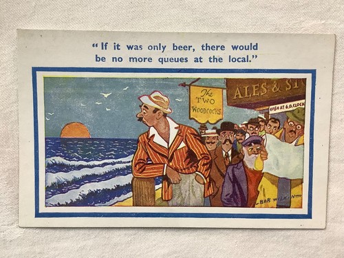 Was only beer - only, there
