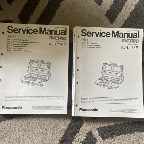 Vntg panasonic lt85 p - aj-lt85,