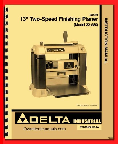 Delta two speed - two-speed, planer