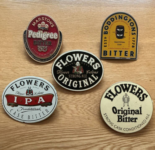 Ale bitter beer pump clips - beer,