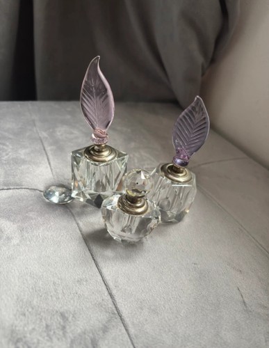 Vintage miniature cut glass - miniature,