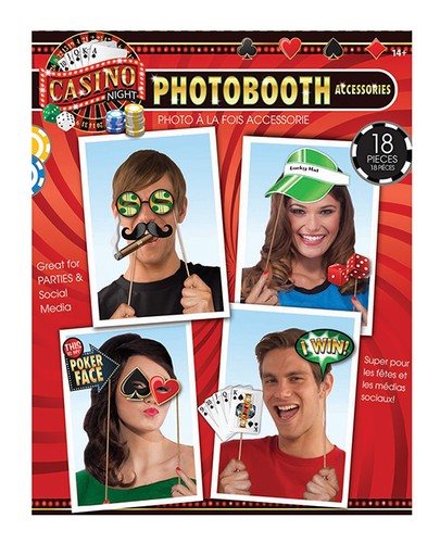 Casino photo booth prop - photo,