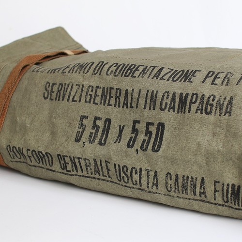 Deadstock italian canvas tent - deadstock,