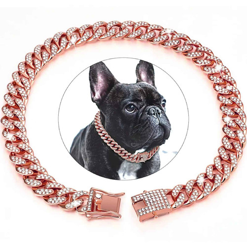 Dog chain diamond cuban - chain,