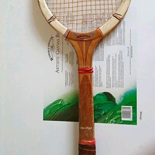 Dunlop vintage wooden tennis - dunlop,