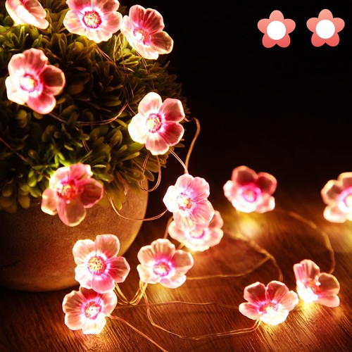 Flower string lights fairy - string,