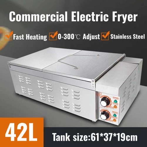 Commercial electric fryer - fryer, 42l