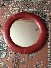 Large 24in Round Frame Mirror