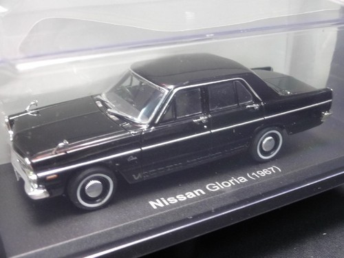 Nissan gloria 1967 black 43 - black, 1/43