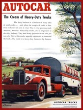 1946 Autocar Trucks NEW METAL
