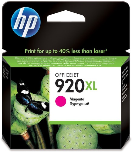 Genuine hp920xl magenta ink - magenta,