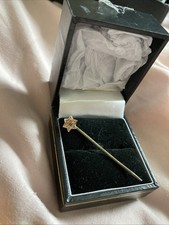 Antique Star Of David Stick Pin Gold Star On Metal Stick Pin