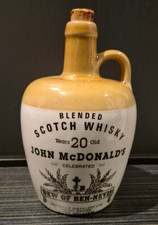 WADE Limited Edition JOHN McDONALD'S DEW OF BEN NEVIS 18cm WHISKY JUG No.10/2000