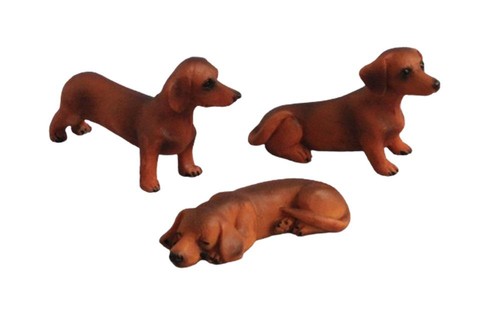 Dolls house dachshund - dachshund, dogs