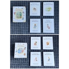 Beatrix Potter Peter Rabbit Box Sets Books Hardcover - 8 Books Original Editions