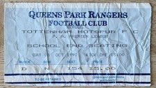 Match Ticket Queens Park