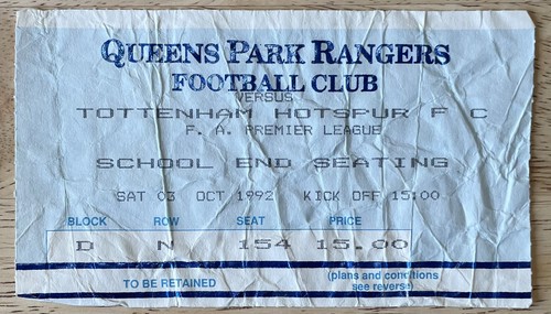 Match ticket queens - ticket,