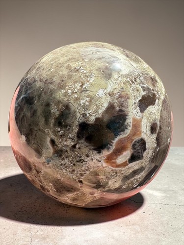 Natural jasper sphere 60mm - natural,