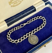 Antique 925 Silver Albertina