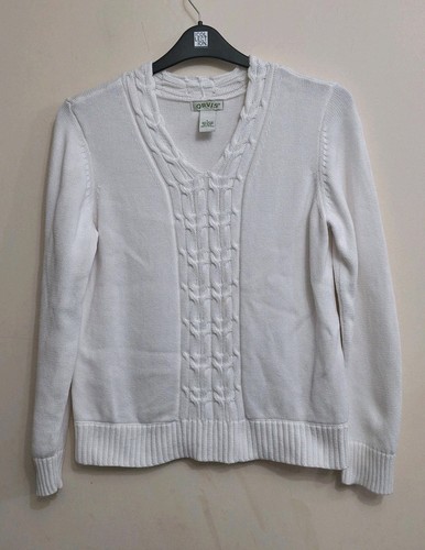 Orvis womens white cable style - womens,