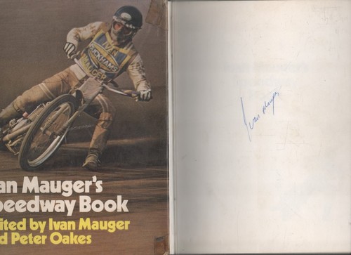 Signed ivan mauger speedway - signed,