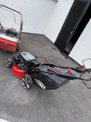 Cobra lawnmower with - with, pool