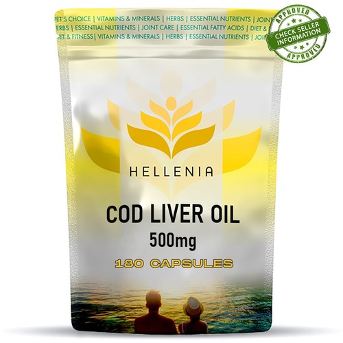 Hellenia cod liver oil 500mg - hellenia,