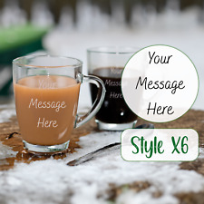 Personalised Christmas Glass