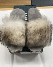 Emu Myna Lava Slipper, Charcoal, UK 4, RRP £59, Brand New Boxed