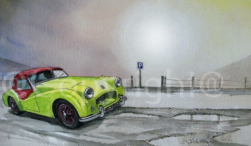 Triumph tr3 1950 iconic - 1950's,