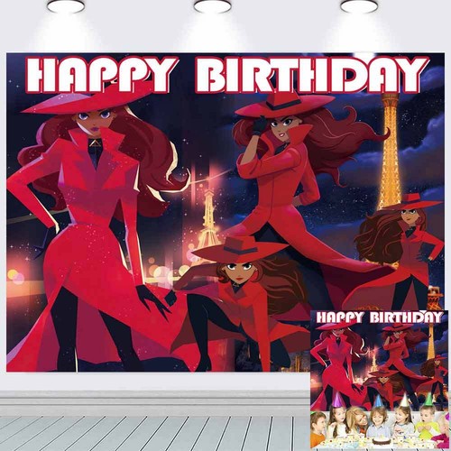 Carmen sandiego party supplies - carmen,
