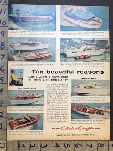 1958 chris craft - chris-craft, motorboat