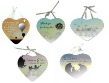 NEW More Reflections Of The Heart Mirrored Heart Shaped Plaque Gifts