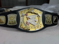 WWE Raw Signature Spinner Title Crystal Brass 2mm Free Ship UK