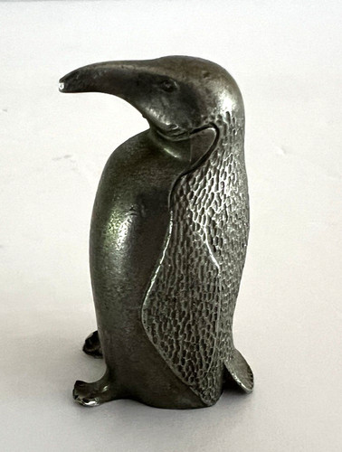 Kirk steiff pewter penguin - steiff,