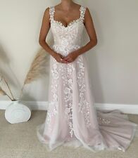 Millie May wedding dress size 14 with veil Unworn cost £1350