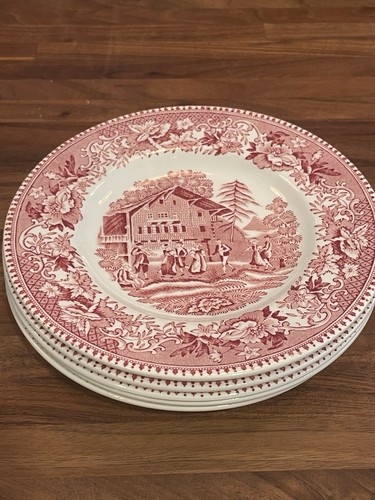 Wedgwood pink red avon cottage - pink,