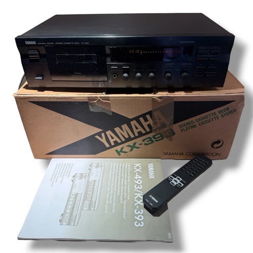 Yamaha 393 cassette deck - cassette,