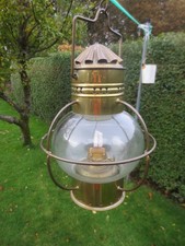 Sherwoods Ships Onion  Oil Lamp Lantern Nautical Marine Maritime MADE IN ENGLAND