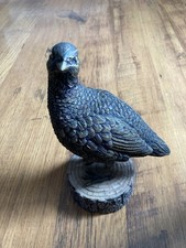 Sainsburys Christmas Partridge Pheasant Bird Ornament Bronze Effect 23cm High