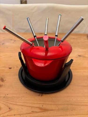 Masterclass fondue set red - masterclass,