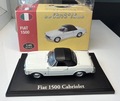 Norev fiat 1500 - cabriolet, 1964