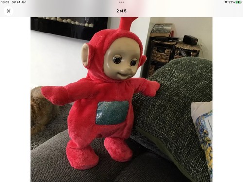 Tomy teletubbies 1996 - tomy, tv