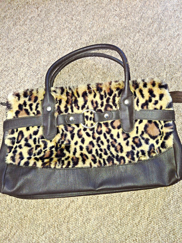 Leopard print faux fur - &,