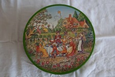 Huntley & Palmers Biscuits Tin - The "Rude" The Garden Party - Free UK Postage