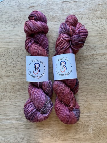 Yarn 100g skein hand dyed - dk,