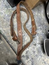 Repro Ww2 German Zeltbahn Straps Brown