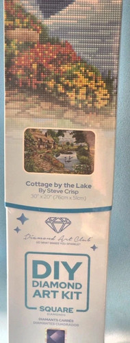 Diamond art club cottage - art, by