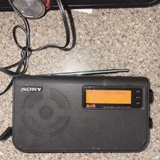 Sony XDR-S55DAB DAB Digital Radio Black   B29  G641 read description 